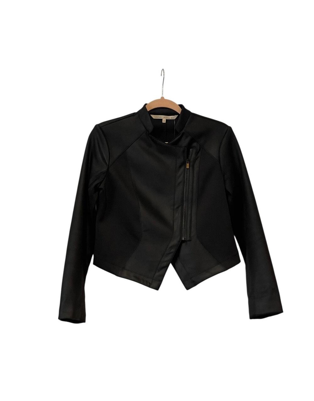 RACHEL Roy Black Moto Jacket Size Medium